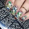 BPL 022 NEW Geek Theme Pattern DIY Manicure Nail Art Stamp Template Image Plate