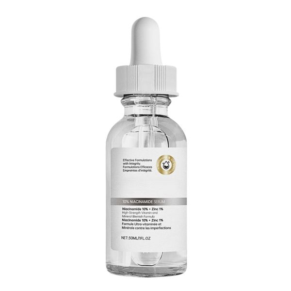 Niacinamide 10% + Zinc 1% Face Serum, 10% Niacinamide Serum, Niacinamide Spots Removal Serum, Brightening Serum, Tackles Blemishes, Minimises Pore, Softens and Moisturizes Skin, Evens Skin Tone