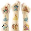 Princess Temporary Tattoo for Kids, 20 Sheets Big Children's Temporary Tattoo Body Art Tattoo Stickers,Goody Bag Stuffers Party Bag Fillers (2x2 Inch) …
