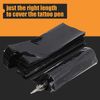 Tattoo Machine Pen Covers - Yuelong 200pcs Black Tattoo Pen sleeves Disposable Tattoo Machine Sleeves Plastic Pen Type Bags for Tattoo Aftist