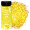 HEMOER Yellow Opal Glitter, 100 g Chunky Sequins Glitter, Craft Glitter for Resin, Face, Nail, Body, Crafts, Slime Festival Party Art, Glitter Powder for Nails Glitter