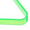 PATIKIL Pool Triangle Rack, Plastic Billiard 8-Ball Triangle Racks Pool Table Accessory for 2-1/4 Inch Pool Balls, Green