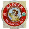 Badger Man Care Mustache Wax Tin, 0.75 oz