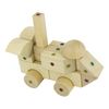 WIDU Magnetic Wooden Building Blocks, 30 Piece Discovery Set