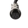 sourcingmap GX12 3 Pin Male/Female Head Aviation Socket Connector Electrical Cable 2m