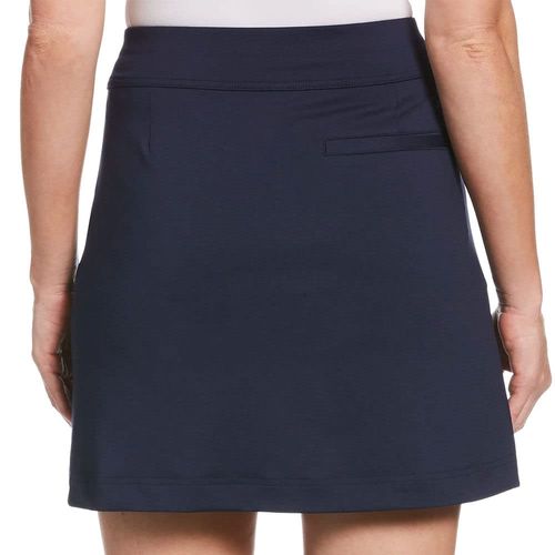 Callaway Women's 17" Opti-Dri Solid Golf Skort With Stretch Fabric and TrueSculpt Slimming Technology, Peacoat, X-Large