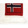 Norge Norway Soccer Knit Scarf