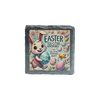 Easter Egg-citing Adventures Bunny and Eggs Slate Coaster (slco-kf25-easterawaitshg)