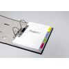 SIGEL HN204 Tab Marker Modern, extra strong, 4 x 5 sheets, lemon/Pink/Blue/Yellow
