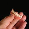 Fake Teeth Silicone Upper Lower Veneers Perfect Laughter Veneers Denture Paste Fake Braces Drop Shipping, C, 03 Lower