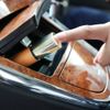 PRISMATE Driving Aroma Diffuser Leather and Metal PR-AD02C (Brown))