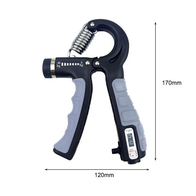 5-Piece Hand Grip Enhancer Adjustable Heavy Hand Gripper Fitness