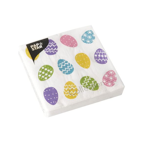 Papstar Servietten Coloured Eggs