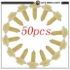 Door Trim Panel Plastic Retainer 50pcs Push Rivet Fastener Clips for Ford GMC