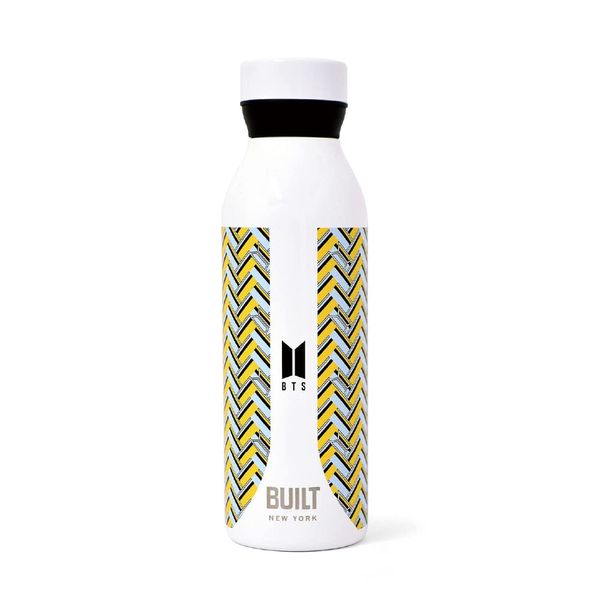 BUILT BTS Water Bottle, 18.9 fl oz (532 ml), Suga My Bottle, Vacuum, Portable, BTS Goods