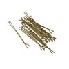 Manicare Haarspangen Flach Blond 6,4 cm, 18 Stück