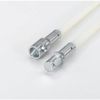 1/2" ButtonLock SLICK White Co-Polymer Rods, 3 Feet
