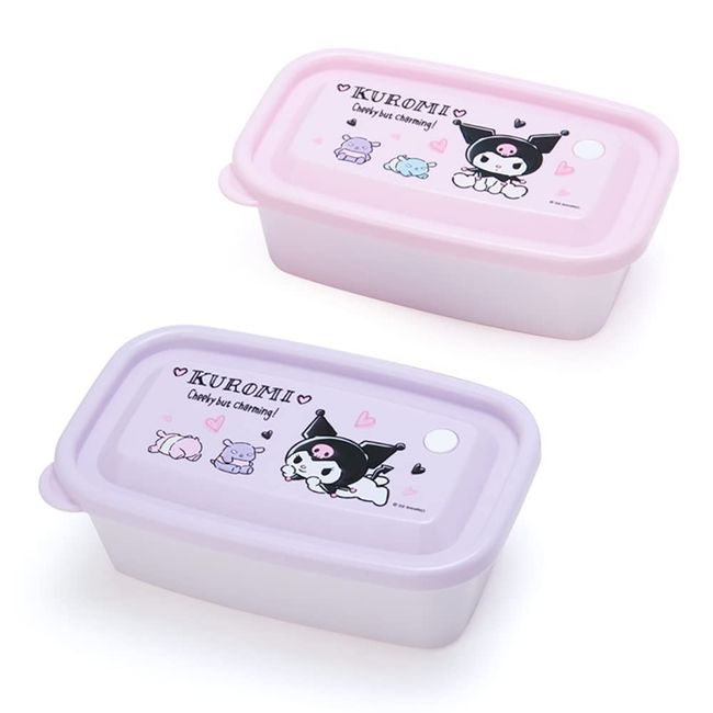 Sanrio 455849 Kuromi Food Container (Set of 2)