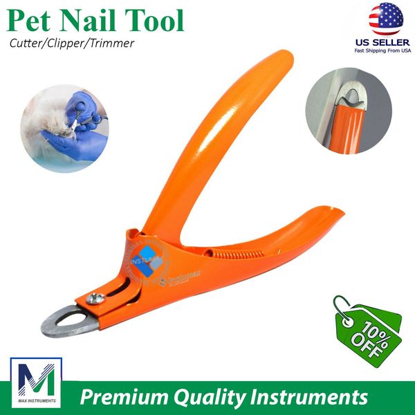 Professional Pet Dog Cat Toe Nail Clippers Cutter Trimmer Scissors Shears New