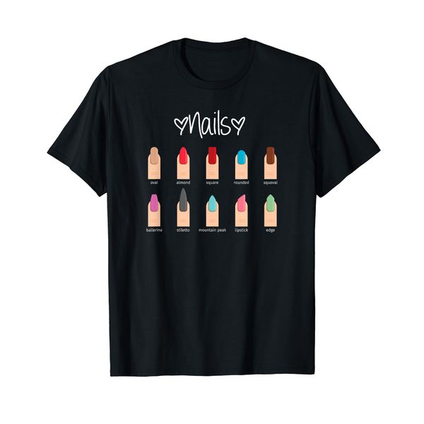 Nail Lady Boss Store How Do you want your nails Nail Tech T-Shirt