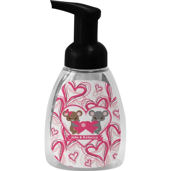 YouCustomizeIt Personalized Valentine's Day Foam Soap Bottle - Black