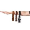 HUNTER Collar Solid Education Special, 55 67285 Soft genuine cow leather, dark brown