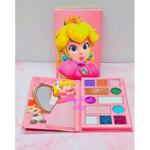 Princess Peach Super Mario Bro 12 GLITTER Eyeshadow COLORS FREE SHIPPING