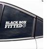 Black Box Sticker Funny Face New Young Driver Car Window Bumper Decal