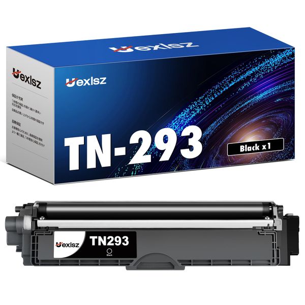 TN-293 Compatible Toner Cartridge for Brother TN293, Black, Approximately 3,000 Pages Same As Genuine MFC-L3770CDW HL-L3230CDW Remaining Indicator Individually Wrapped Compatible with Genuine Products