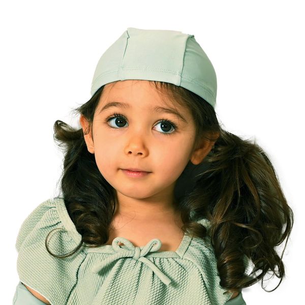 Unisex UV Protection Swim Cap (Mint, M)