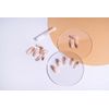 NAIL HQ Long Coffin Nude Tips Nails