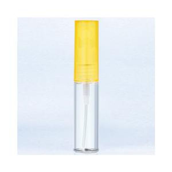 Yamada Atomizer Perfume Glass Atomizer Simple 4324 Clear Bottle/Cap Yellow 4ml YAMADA ATOMIZER