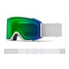 Smith Optics Squad MAG Snow Goggle White ChromaPop Everyday Green Mirror