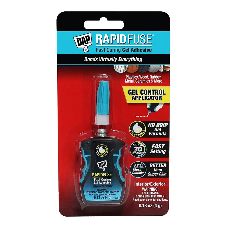 DAP RAPIDFUSE Fast Curing Gel Adhesive with Gel Control Applicator: 0. ...