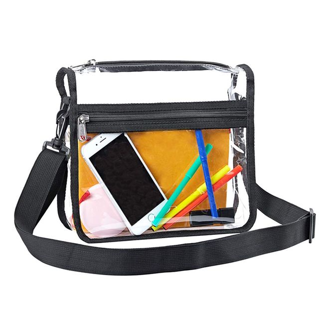 Clear Stadium Approved Crossbody Purse