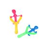 10 x Sticky Alien Catapults - Assorted Colours