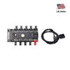 10 Way PC Cooling Fan Speed Controller PWM Hub 3 to 4-pin Power Socket Splitter