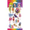 Blister Tattoos 10 x 20 cm Rainbow High