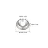 sourcing map #6 304 Stainless Steel Cup Washer Countersunk for Screw Bolt 100pcs