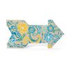 Sizzix 661341 Thinlits Plus Die, Floral Swirls by Katelyn Lizardi, Weiß