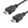 chenyang Micro USB to Micro USB 5Pin Data Charge Extension Cable for Mobile Phone Tablet 1.0M
