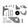 LS Camaro Low Mount Alternator, Power Steering Pump Brackets LSX LS1 LS6 Billet