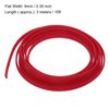 sourcing map Expandable Sleeving,3/8-inch 10ft Cable Sleeve, Red