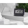 Bulova Travel Time Alarm Clock, Black (B1707)