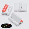 10x White Acrylic Hinges - No Glue Required. Plastic 32mm