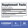 Type Zero L-Leucine Capsules (2000mg per Serving) 120 Capsules - 30 Servings