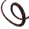 GM CLIMBING 6mm Accessory Cord Rope Double Braid CE/UIAA (Black, 20ft)