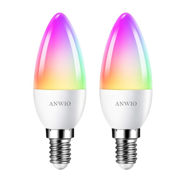 Anwio E14 Smart LED Light Bulb