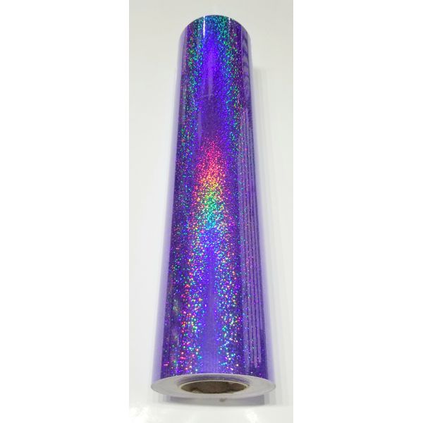 Violet Sequin Sign Vinyl 24" x 6 ft
