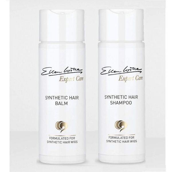 ELLEN WILLE Shampoo and balm care set for hair systems and wigs made of artificial hair